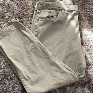 American Eagle Athletic Fit Khaki Pant